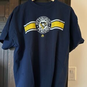 Majestic Blue and Yellow Short Sleeve Tee